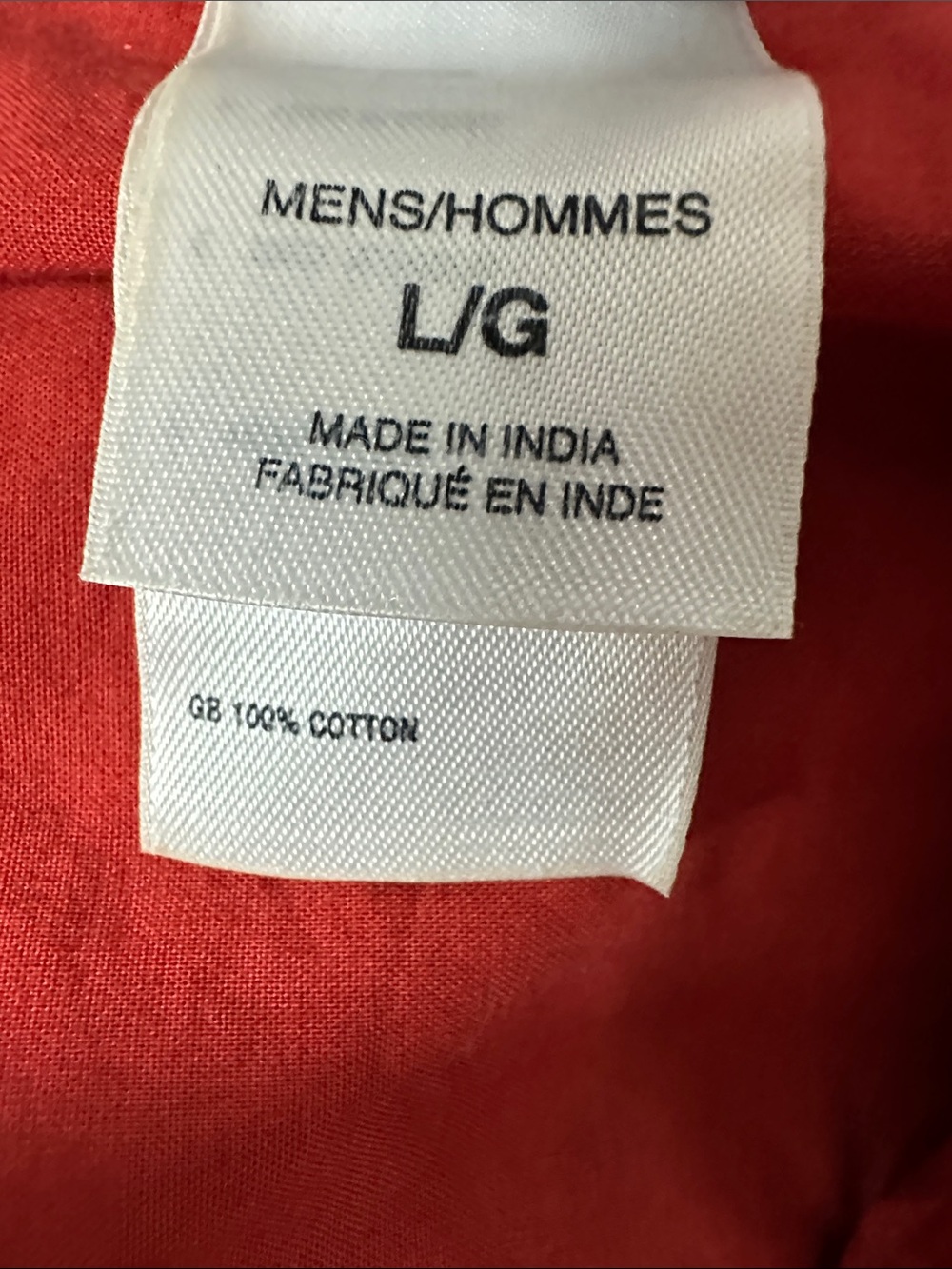 The North Face A5 Red with Black Designs button down Short Sleeve shirt L - Picture 7 of 7